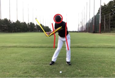 ゴルフは左足リードが重要。ダウンスイングのきっかけに重要。